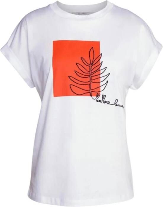 Max Mara T-Shirts White Dames