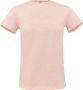 Max Mara Tijdloos vrouwelijk T-shirt met monogram en bloemenborduursel Roze Dames - Thumbnail 1