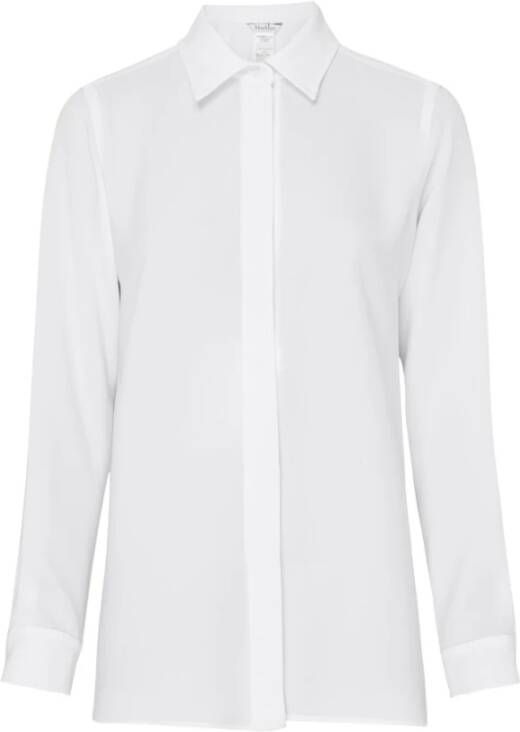Max Mara Tijdloze Euforia Shirt voor Vrouwen White Dames
