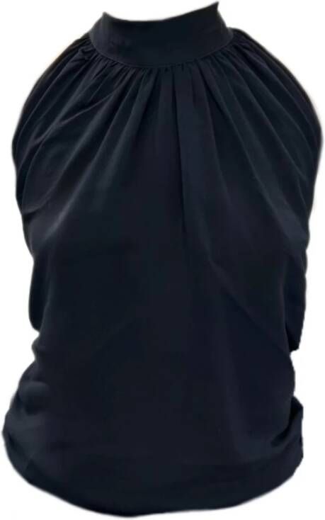 Max Mara Upgrade je garderobe met unieke mouwloze top Zwart Dames