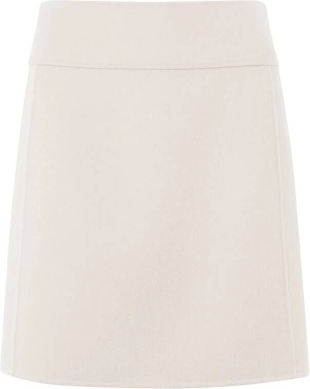 Max Mara Verhoog je stijl met de Alice Ecru Rok Beige Dames