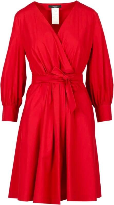 Max Mara Weekend Dag korte jurk Rood Dames