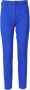 Max Mara Weekend Elektrisch Blauwe Gineceo Broek Blauw Dames - Thumbnail 1