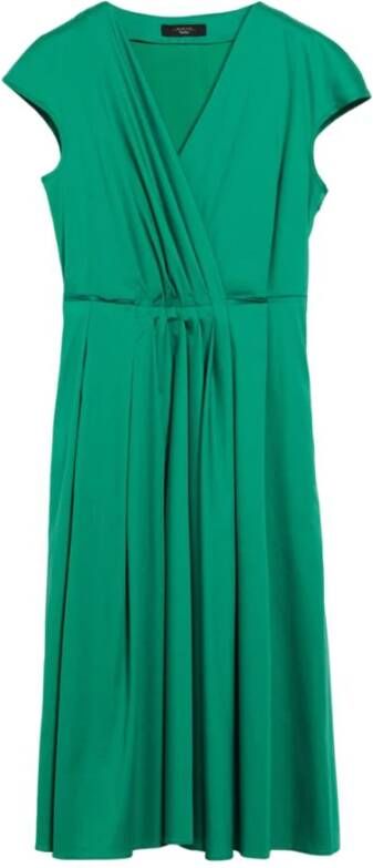 Max Mara Weekend Groene Weekendjurken Vertice Groen Dames
