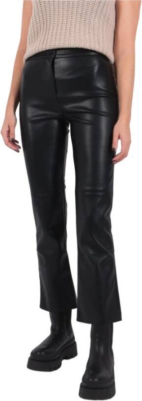 Max Mara Weekend Karub Zwarte Broek 97860323600 Zwart Dames