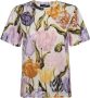 Max Mara Weekend Katoenen T-Shirt Art. 59710421600 005 Purple Dames - Thumbnail 1