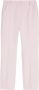 Max Mara Weekend Klassieke elastische viscose chino`s Roze Dames - Thumbnail 1