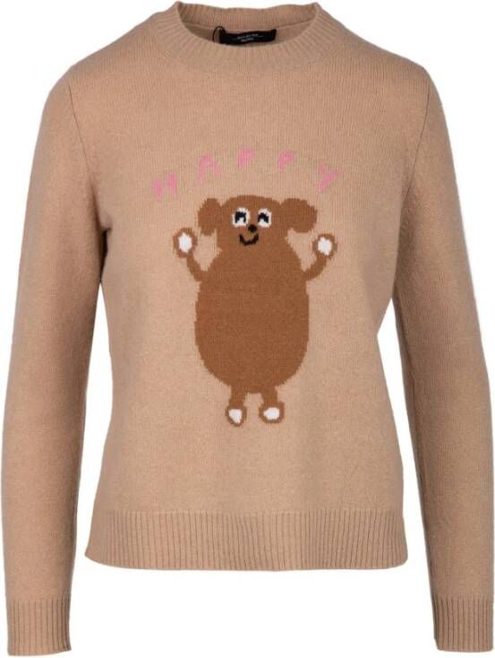 Max Mara Weekend Knitwear Bruin Dames