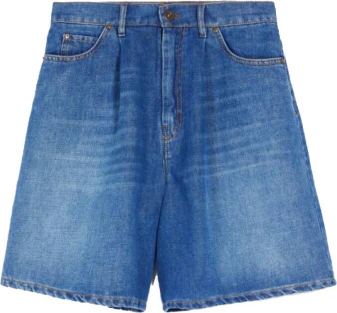 Max Mara Weekend Korte spijkerbroek Blauw Dames