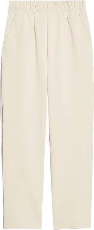 Weekend Max Mara Regular fit stoffen broek met elastische band model 'ELFO' - Foto 3
