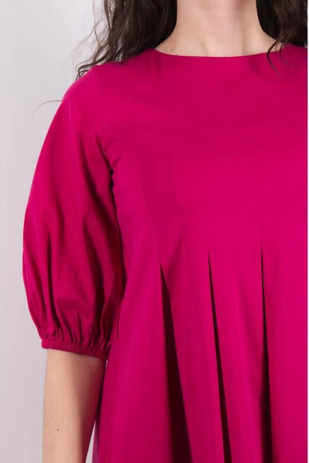 Weekend Max Mara Knielange jurk met strikceintuur model 'JUMBO'