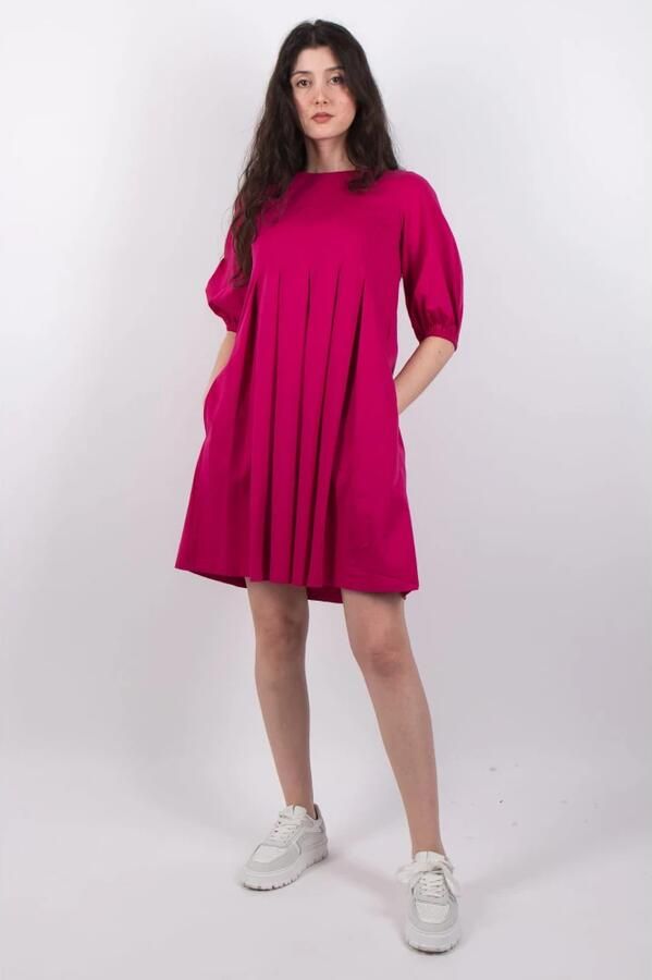 Weekend Max Mara Knielange jurk met strikceintuur model 'JUMBO' - Foto 4