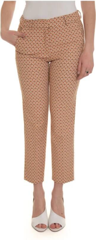 Max Mara Weekend Papaia Classical trousers Oranje Dames