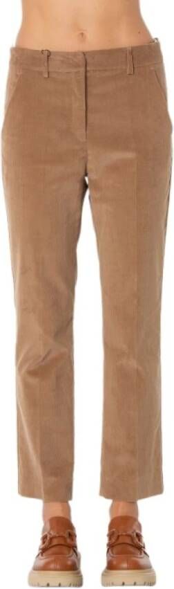Max Mara Weekend Rechte broek Bruin Dames