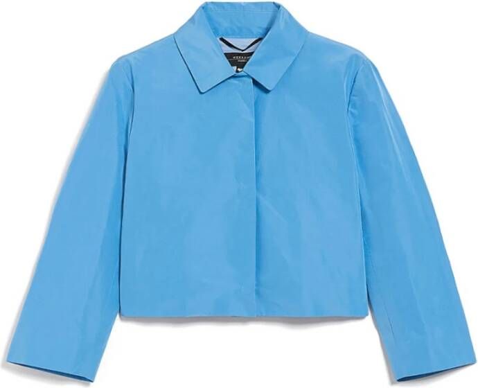 Max Mara Weekend Shirts Blauw Dames