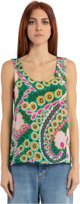 Max Mara Weekend Sleeveless Tops Groen Dames