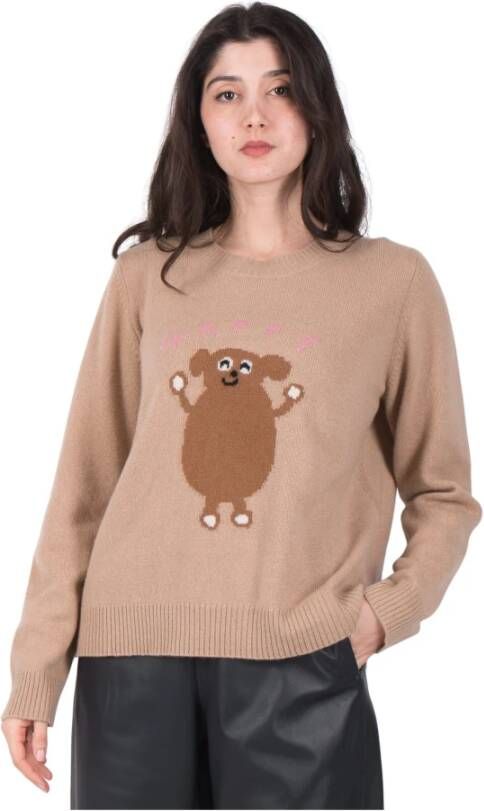 Max Mara Weekend Sweatshirt Bruin Dames