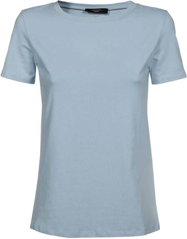 Max Mara Weekend T-Shirt Blauw Dames