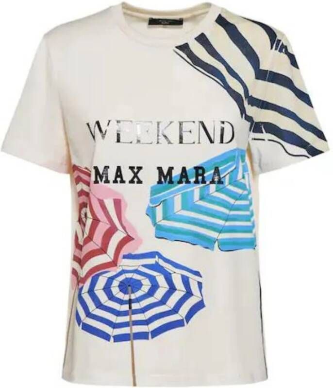 Max Mara Weekend T-Shirts Beige Dames