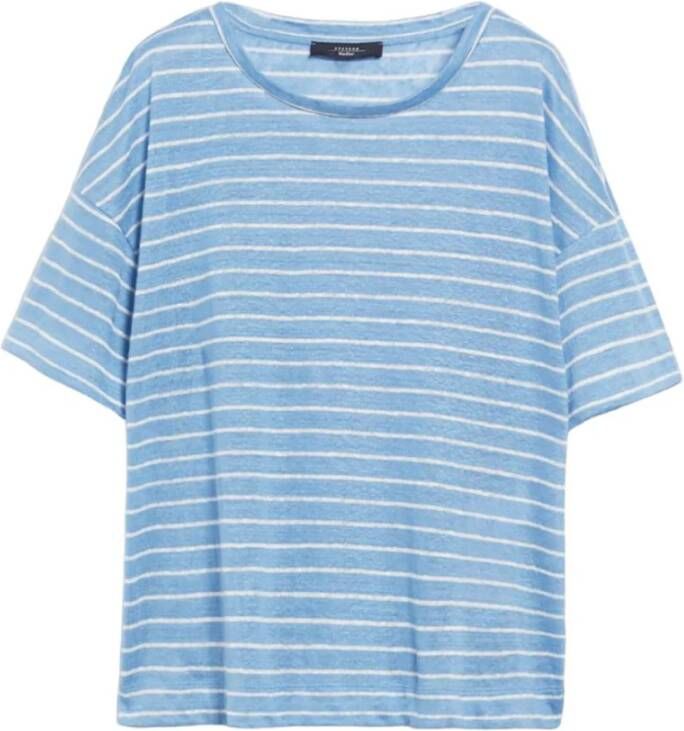 Max Mara Weekend Stijlvolle Dames Tops voor elke gelegenheid Blue Dames