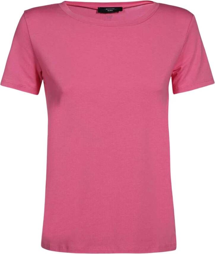 Max Mara Weekend T-Shirts Roze Dames