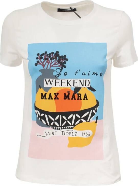 Max Mara Weekend T-Shirts Wit Dames
