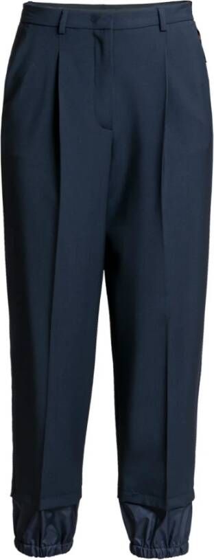 Max Mara Weekend Trousers Blauw Dames