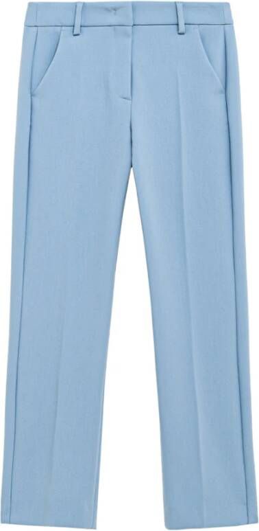 Max Mara Weekend Trousers Blauw Dames