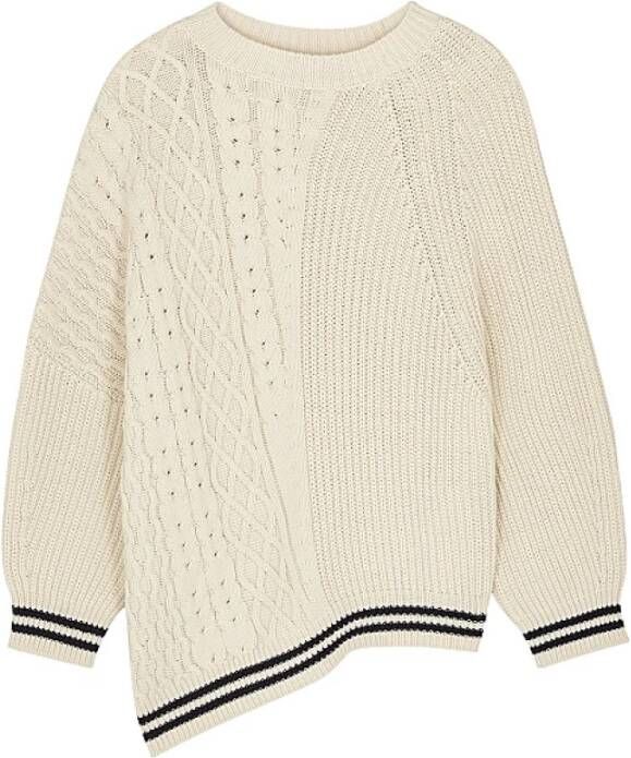 Max Mara Weekend Truien met ronde hals Beige Dames