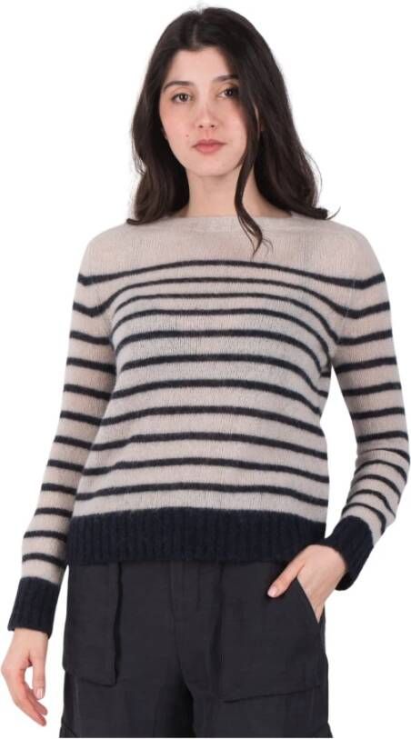 Max Mara Weekend Truien met ronde hals Beige Dames