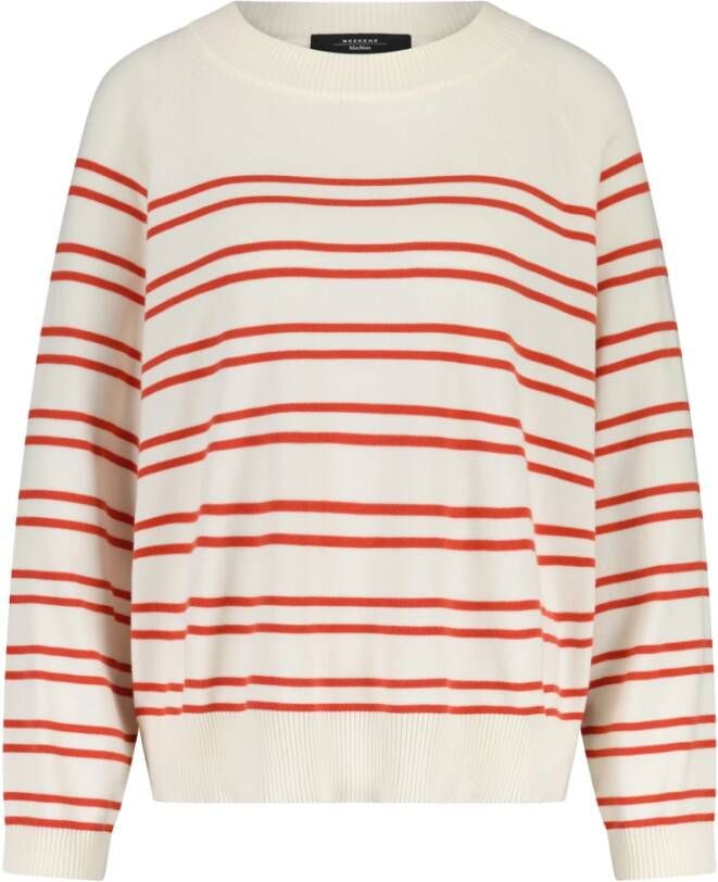 Max Mara Weekend Truien met ronde hals Beige Dames