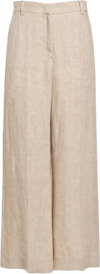 Weekend Max Mara Stoffen broek met persplooien model 'MALIZIA'