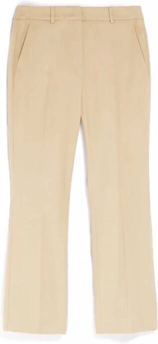 Max Mara Weekend Wijde broek Beige Dames