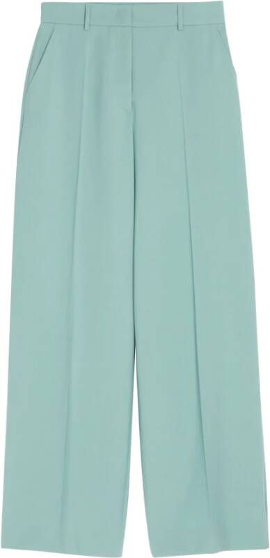 Max Mara Weekend Wijde broek Groen Dames