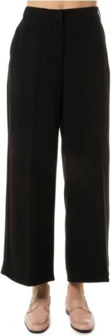 Max Mara Weekend Wijde broek Zwart Dames