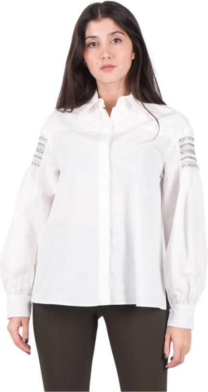 Max Mara Weekend Witte Detroit Blouse White Dames