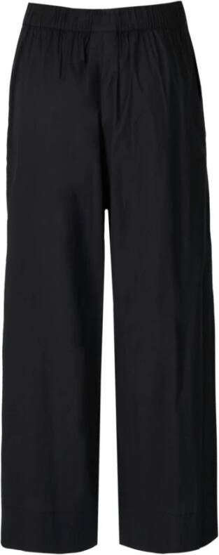 Max Mara Wide Trousers Zwart Dames