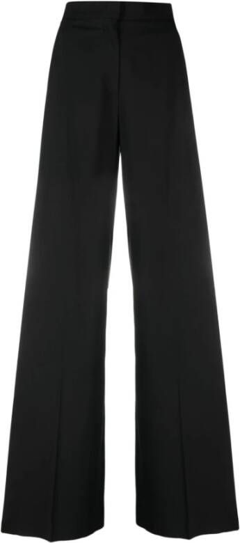 Max Mara Wide Trousers Zwart Dames