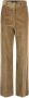 Max Mara Weekend Ribfluwelen Katoenen Wijde Broek Brown Dames - Thumbnail 1
