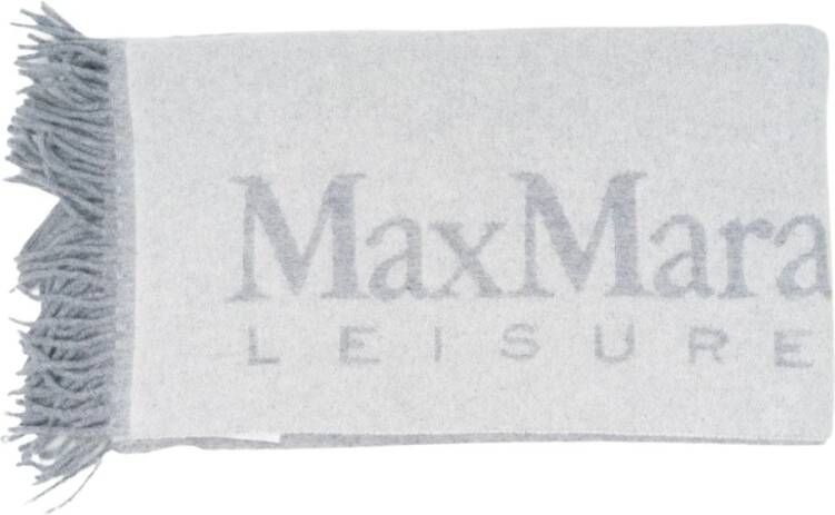 Max Mara Winter Scarves Grijs Dames