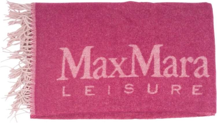 Max Mara Winter Scarves Rood Dames