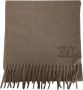 Max Mara Winter Sjaals Blijf Warm en Stijlvol met 003 Sand Wsdalia Sjaal voor Vrouwen Bruin Dames - Thumbnail 1