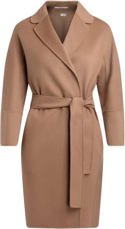 Max Mara Wollen arona jas Bruin Dames