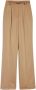 Max Mara Wollen Broek Groot Assortiment Beige Dames - Thumbnail 1