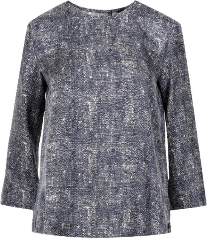 Max Mara Zijden Blouse Upgrade je garderobe Meerkleurig Dames