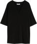 Max Mara Zwart Locarno T-Shirt voor Vrouwen Zwart Dames - Thumbnail 1