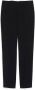 Max Mara Zwarte Slim Fit Broek met Gestreken Plooi Zwart Dames - Thumbnail 1