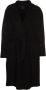 Max Mara Weekend Gebreide wollen jas met riem voor dames Zwart Dames - Thumbnail 3