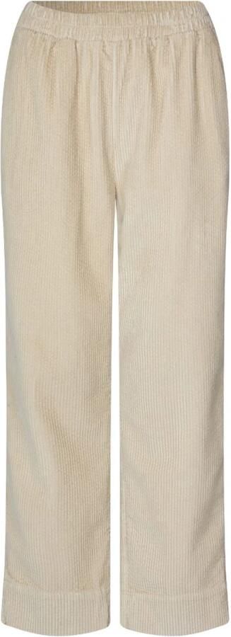 MbyM Straight leg stoffen broek met structuurmotief model 'Berinna' - Foto 6