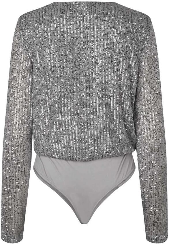 MbyM Shirt met lange mouwen en pailletten model 'Lilu' - Foto 6